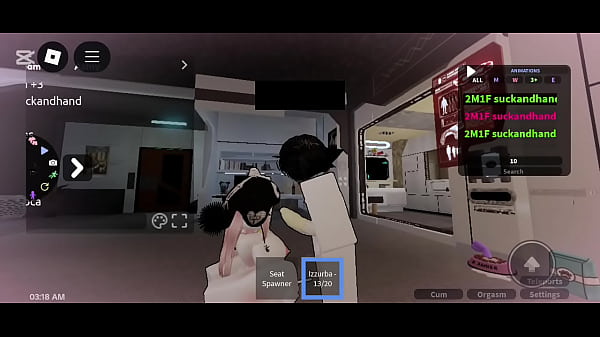 Follando en roblox