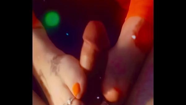 Prettyfeetelite - Barefoot Goddess Twinkletoes - Handjob and Footjob ignoring husband while on the phone with lover with slo-mo cumshot  