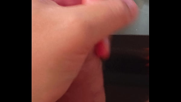Closeup masturbation with lube  
