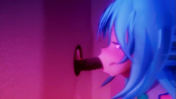 Konosuba - Aqua's suck and fuck in their Glory Hole 