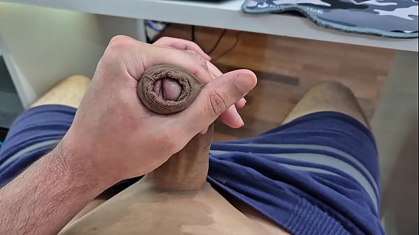 MEU PENIS BABADO GOZANDO