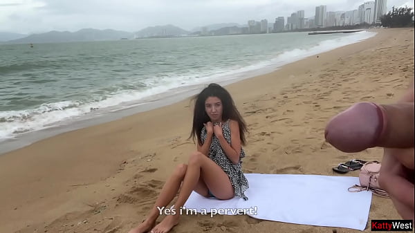 Public Dick Flashing - Hottie Lets Me Cum On Her Tits