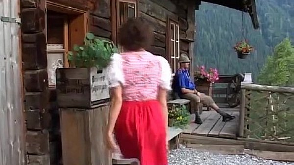 crazy german teen fucks extreme hard anal in the mountains 