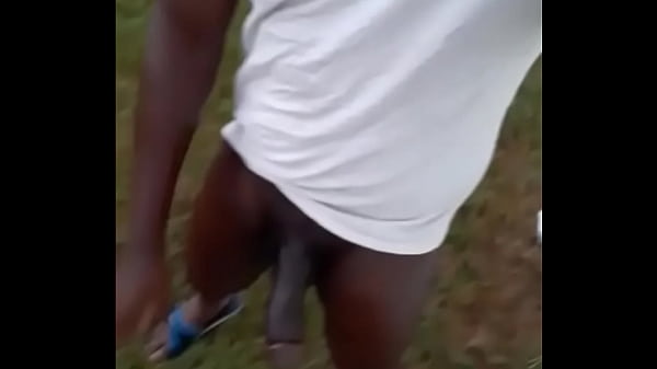 Letting the dick hang outside