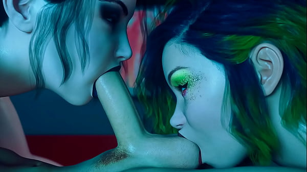 Anal Romp With A Horned Girl And Her Best Friend  