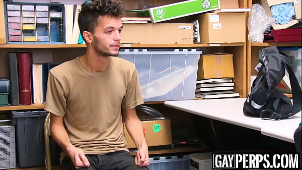 Young shoplifter sucks officers big cock before raw fucking 