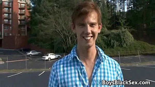 Black Muscular Guy Fuck White Mate Hard In His Tight Ass 15