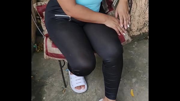 The neighbor came home to look for my husband and we ended up fucking before my husband came back.  