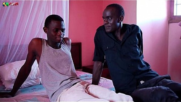 Black twinks Rony and Pear on morning foreplay