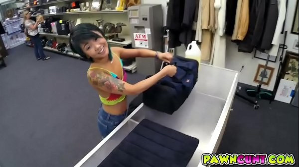 Tiny Asian Girl Fucked for Stealing  