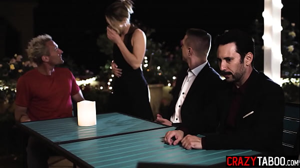 Sexy big ass teen Paige Owens fucked by two clients and enjoyed deep double penetration and anal 