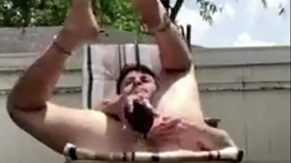 PLAYING WITH MY SELF OUTDOORS  