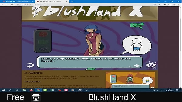 BlushHand X( itchio  Free) stone paper scissors