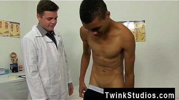 Gays first penetration Robbie Anthony is getting a check up that 