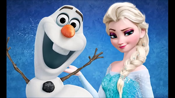 frozen parody: Elsa, Olaf and his big carrot  
