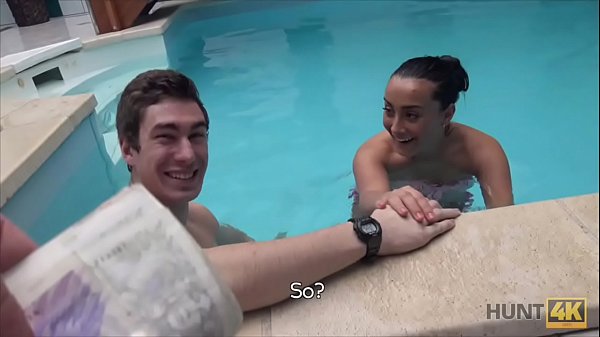 Sex adventures in private swimming pool
