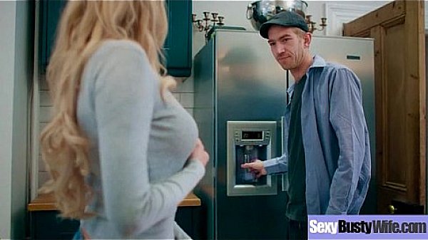 (Amber Jayne) Hot Big Melon Tits Milf Enjoy Hardcore Bang video-05