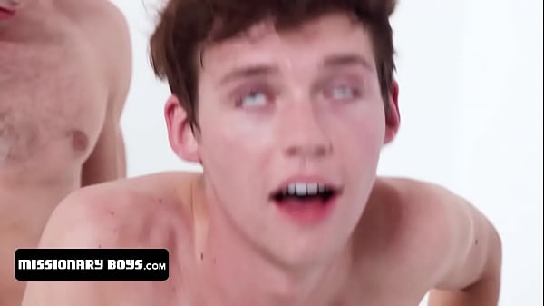 Shy Boy Trent Marx Gets Stripped And His Hot Body Covered In Holy Oil By The Perv President Napoli