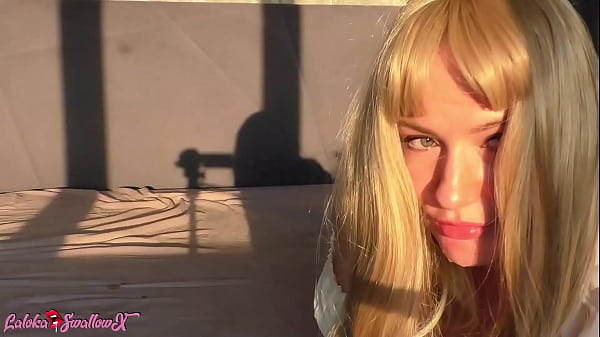 Uninhibited Minx Passionately Sucks and Jerks Off Teacher's Big Dick until Cum in Mouth