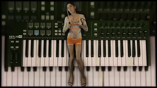 Waitress Dancing and Entertaining  