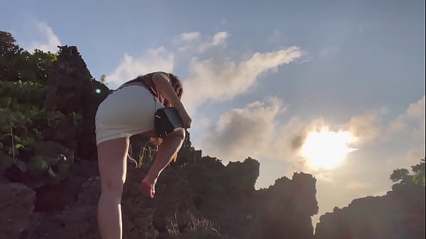 去看看宫田岛上的心脏岩石