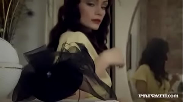 Pretty Brunette Sophie Makes the Gardener Fuck Her Tight Ass