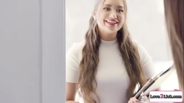 Wedding planner seduces a couple and masturbate their cunts and convinces em to have a 3some.She licks the blondes pussy as her busty gf facesits her  