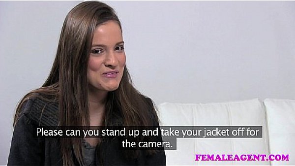 FemaleAgent Oiled up slim beauty in sexually charged casting