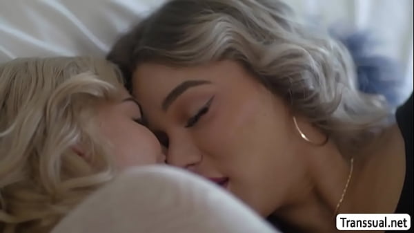 Lovely Trans Woman Emma Rose shows her big house to her friend Chanel Camryn so hard 