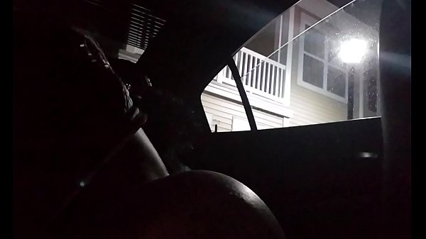 Blowjob in the car at work