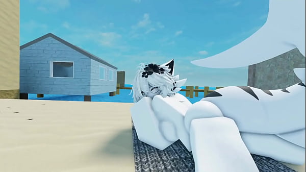 Protogen and his friends have fun with a sharky || Roblox  