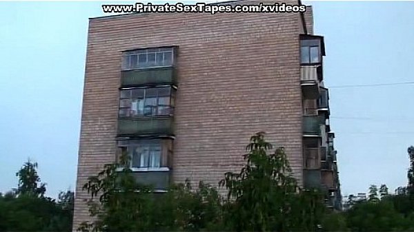 Public blow job before real hardcore sex  