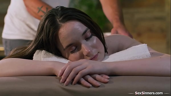 Lesbians Hime Marie and Hazel Moore have a couples massage.The masseurs focus on the latina which they know they can fuck in secret next to her wife