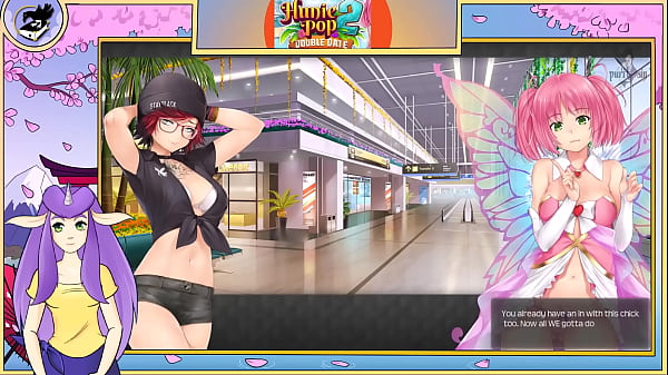 let's fuck in HuniePop 2 Episode One Hot Lesbian action