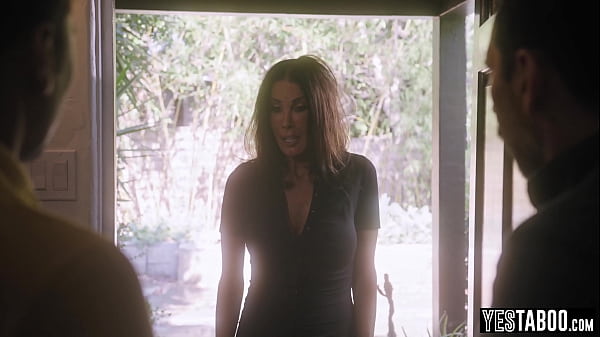 Big tits mature MILF seduces and gets pounded by her stepdaughter's fiance