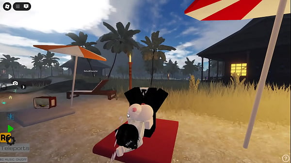 releasing a load on the sexy bitch bootjob roblox egirl  