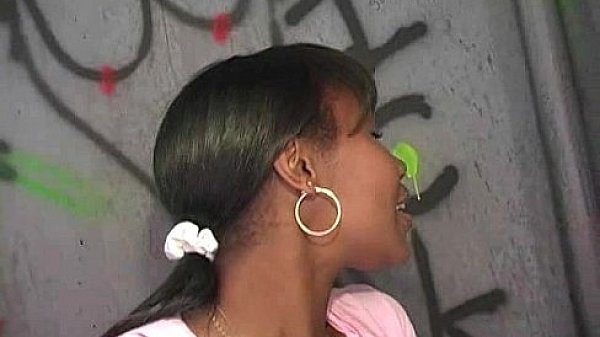 Sexy Hot Ebony Interracial Blowjob 5  