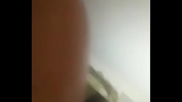 Wife milking husband  