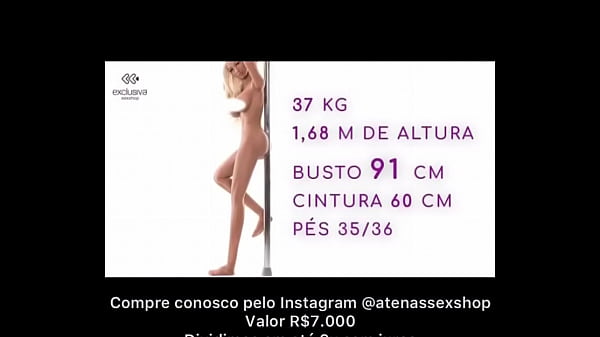 Boneca infl&aacute;vel da Atenas sex shop compre pelo Instagram envio para todo Brasil  