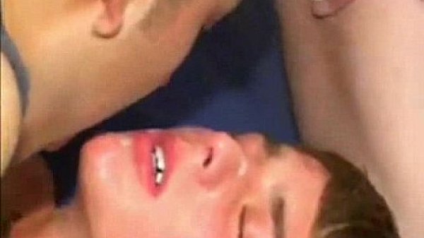 Brent Corrigan bottom Bareback Threesome Cum Ass Part 4