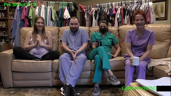 Maverick Williams Can't Belive He MUST Urinate AND CUM While Undergoing New Employee Examination As Dr Nova Maverick And Nurse Stacy Shepard Look On At GuysGoneGyno