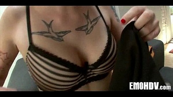 Emo babe with tats 152  