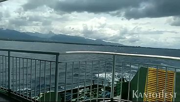 Pinay Country Chick Who Doesn't Have a Ticket on the Ship, It's Up to the Chief Mate As Long as She's Good at Blowjob