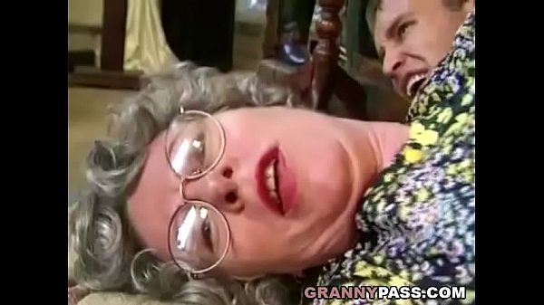 German Granny Can't Wait To Fuck Young Delivery Guy