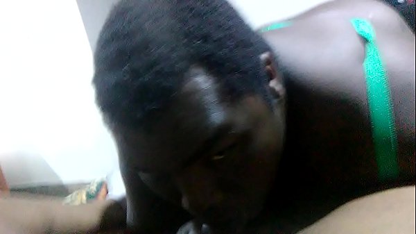 Sissy CD sucks BBC (no gag reflex)  