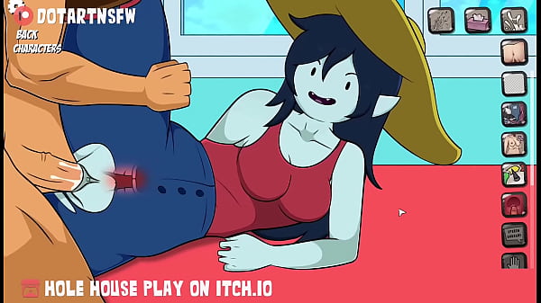 Marceline getting fucked in multiple positions with creampies and more - Hole House  