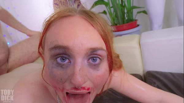 WET TOILET WHORE INCEPTION Pixie Bell ANALLY WRECKED on a VOM-COCK - she consumes all the piss and spew