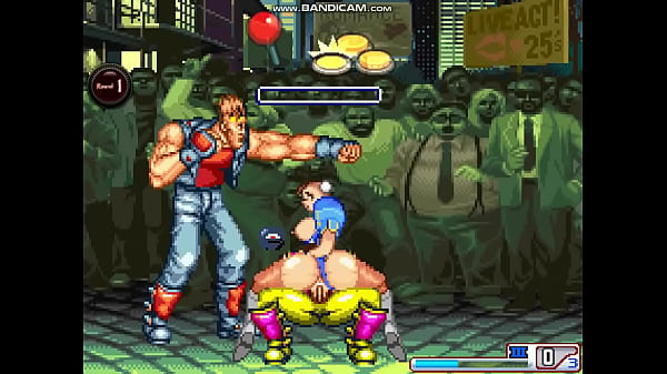 chun li versus the Tower Gang and Choi [MUGEN]