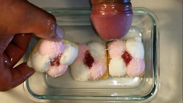 Sweet cookies sprinkled with Cum.  