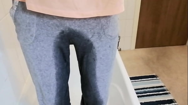 Wetting myself in my panties compilation